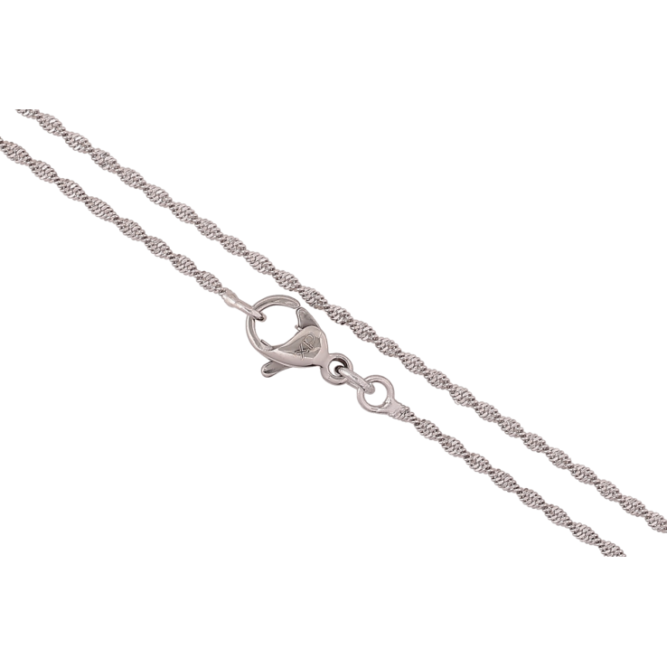 Ланцюжок Xuping Родій «Плетіння Супердиск» довжина 50см х 1.5мм фото №17 Ланцюжок Xuping Родій «Плетіння Супердиск» довжина 50см х 1.5мм фото №17