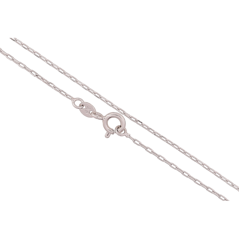 Цепочка Xuping Родий Плетение Якорное длина 50см х 1мм фото №1 Цепочка Xuping Родий Плетение Якорное длина 50см х 1мм фото №1