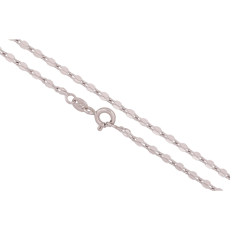 Ланцюжок Xuping Родій «Плетіння Фантазійне» довжина 45см х 2мм фото №12 Ланцюжок Xuping Родій «Плетіння Фантазійне» довжина 45см х 2мм фото №12