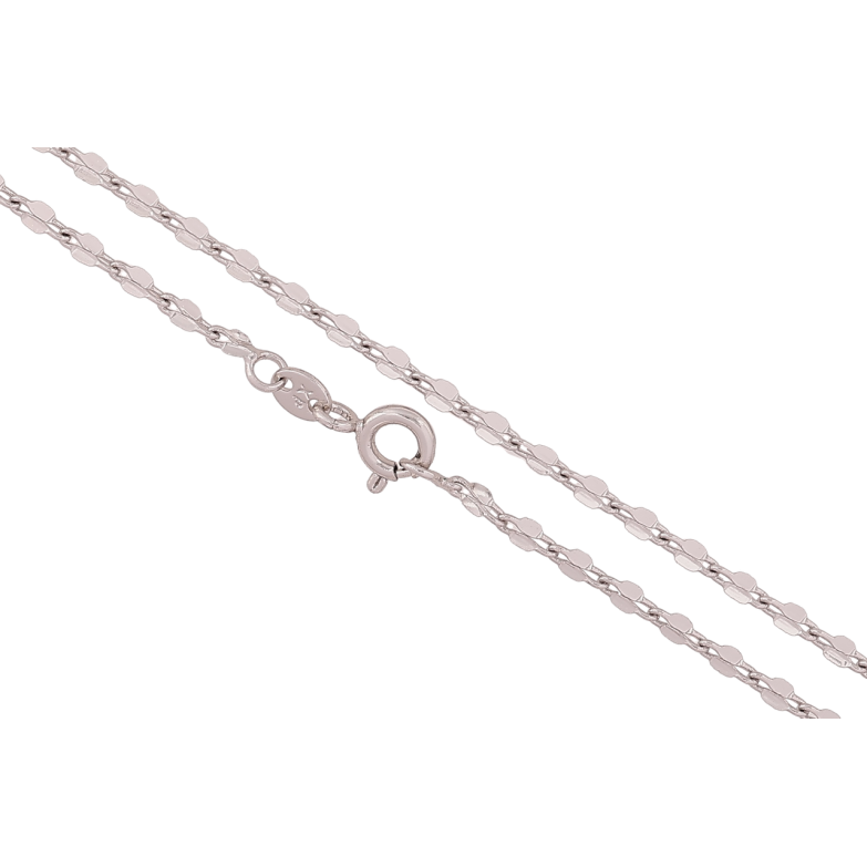 Цепочка Xuping Родий Плетение Фантазийное длина 45см х 2мм фото №1