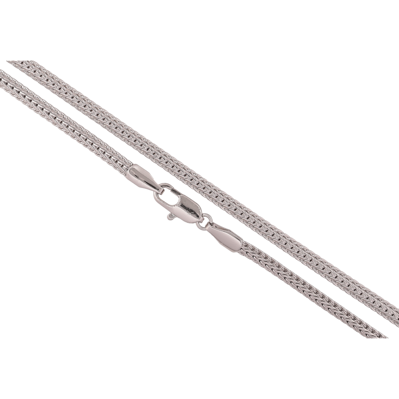 Цепочка Xuping Родий Плетение Фантазийное длина 45см х 3мм фото №1