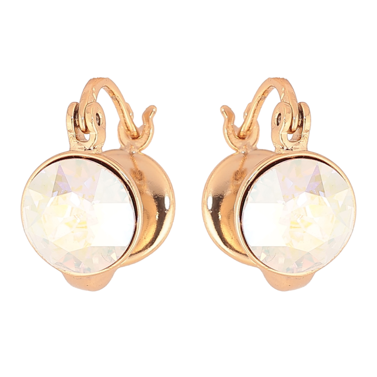 Сережки Xuping колір 18К з кристалами Swarovski замок-шпилька «Кристали АВ» фото №15 Сережки Xuping колір 18К з кристалами Swarovski замок-шпилька «Кристали АВ» фото №15