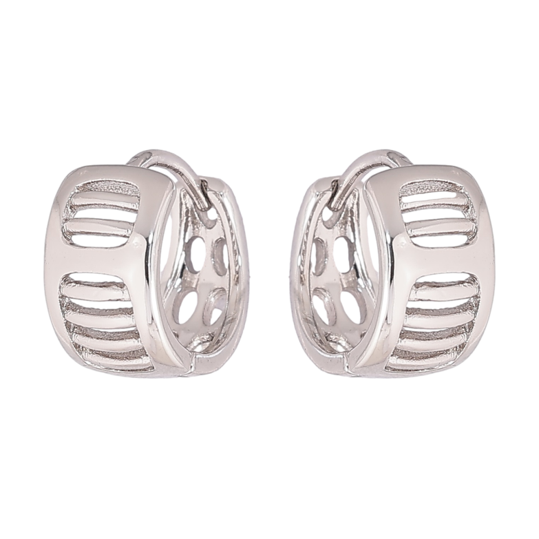 Сережки Xuping Родій колечка «Декоративний візерунок» фото №2