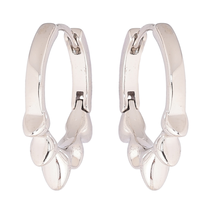 Сережки Xuping Родій колечка «Декоративний візерунок» фото №10