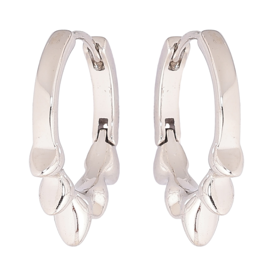 Сережки Xuping Родій колечка «Декоративний візерунок» фото №1