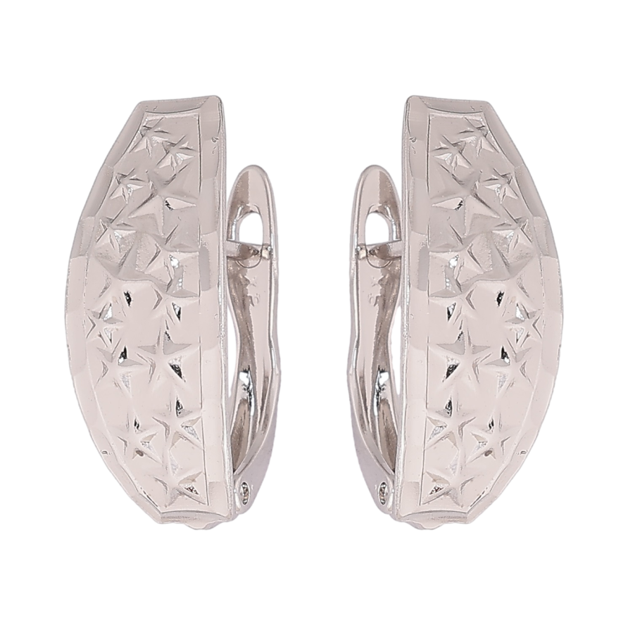 Сережки Xuping Родій англійський замок Візерунок зірки фото №1