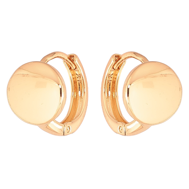 Серьги Xuping Позолота 18K колечки Круги фото №1