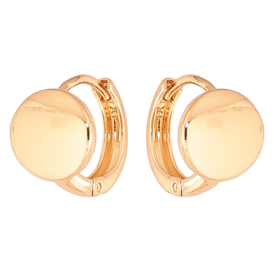 Серьги Xuping Позолота 18K колечки Круги фото №1