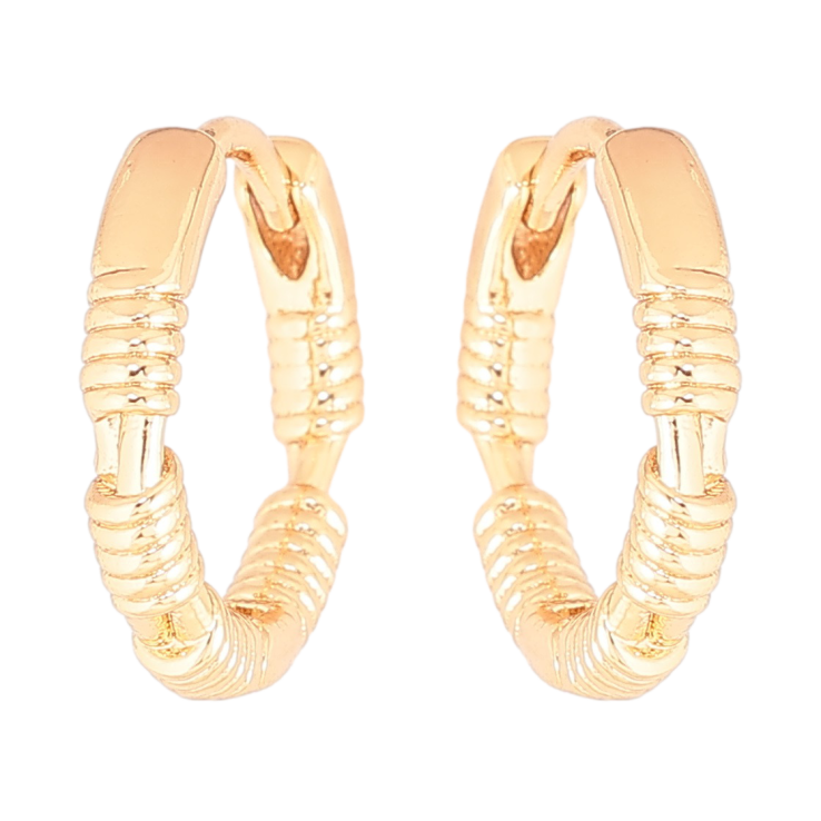 Серьги Xuping Позолота 18K колечки Декоративный узор фото №22 Серьги Xuping Позолота 18K колечки Декоративный узор фото №22