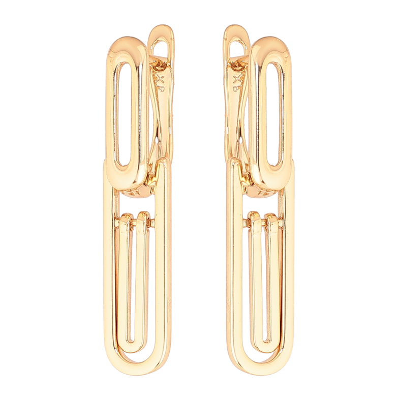 Серьги Xuping Позолота 18K английский замок Декоративные подвески фото №1