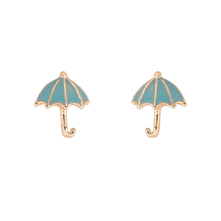 Сережки Xuping M&L Колір 18K пусети «Парасольки з блакитною емаллю» фото №20 Сережки Xuping M&L Колір 18K пусети «Парасольки з блакитною емаллю» фото №20