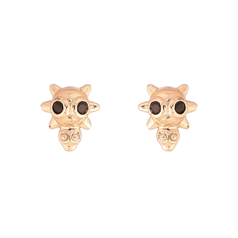 Сережки Xuping M&L Колір 18K пусети «Мініатюрні чоловічки» фото №1