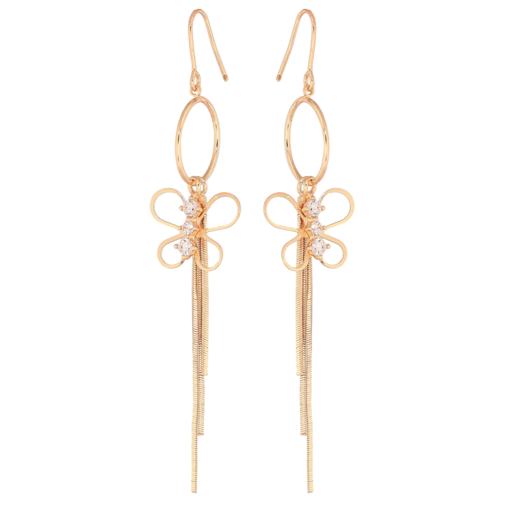 Сережки Xuping M&L Колір 18K французький замок «Декоративні підвіски» фото №17 Сережки Xuping M&L Колір 18K французький замок «Декоративні підвіски» фото №17