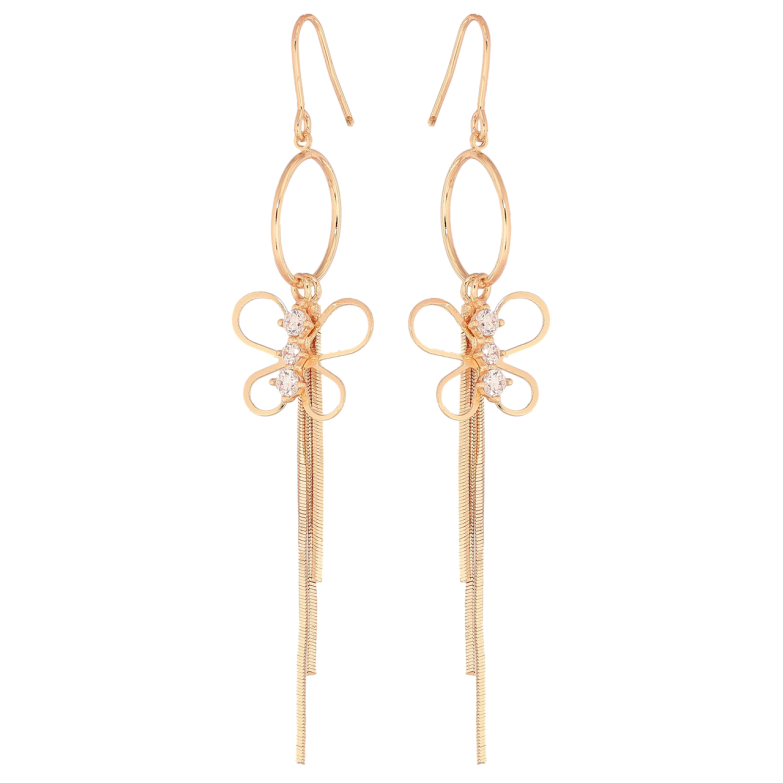 Серьги Xuping M&L Цвет 18K французский замок Декоративные подвески фото №1