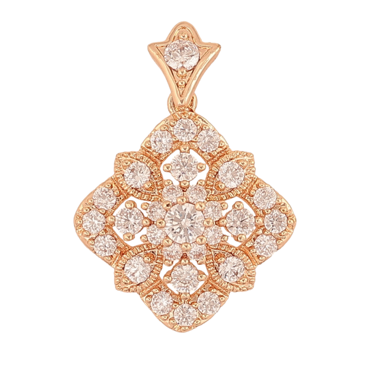 Кулон Xuping M&L Колір 18К «Інкрустація кристалами» для ланцюжка до 2мм фото №16 Кулон Xuping M&L Колір 18К «Інкрустація кристалами» для ланцюжка до 2мм фото №16