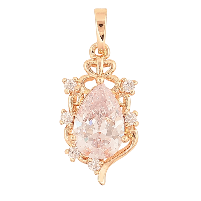 Кулон Xuping M&L Колір 18К «Візерунок з кристалами» для ланцюжка до 5мм фото №1