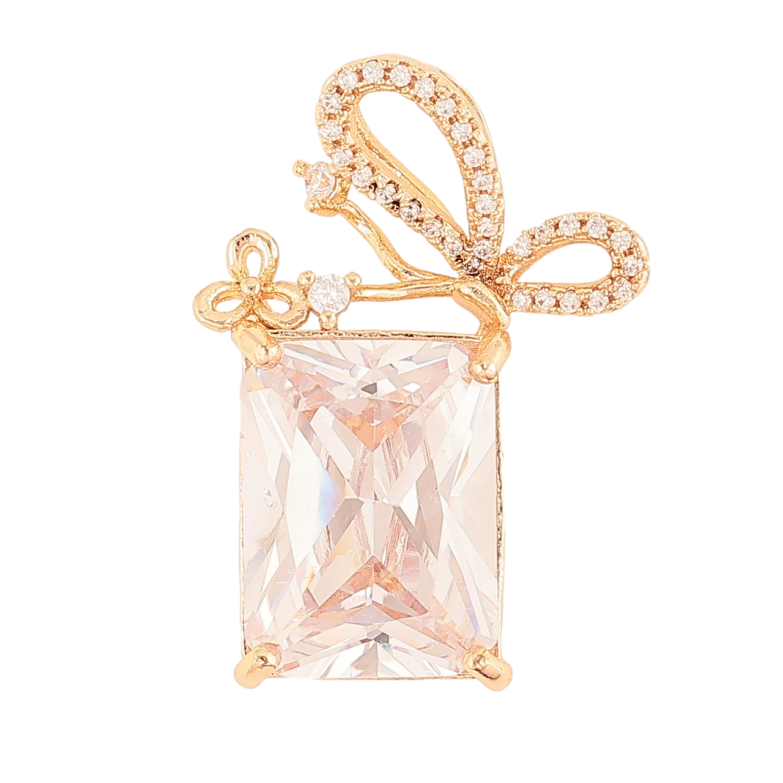 Кулон Xuping M&L Цвет 18К Кристалл с узором для цепочки до 3мм фото №1 Кулон Xuping M&L Цвет 18К Кристалл с узором для цепочки до 3мм фото №1