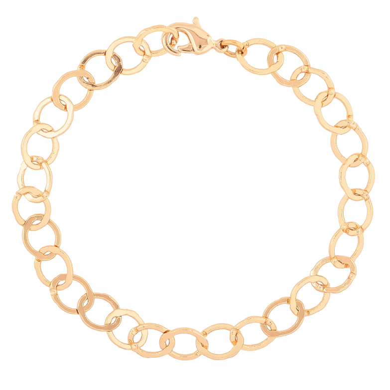 Браслет Xuping M&L Цвет 18K Цепочка Якорная» длинна 19.5см х 7мм фото №1