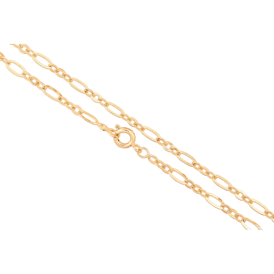 Цепочка Xuping M&L Цвет 18К Плетение Фантазийное длина 46см х 3мм фото №1 Цепочка Xuping M&L Цвет 18К Плетение Фантазийное длина 46см х 3мм фото №1