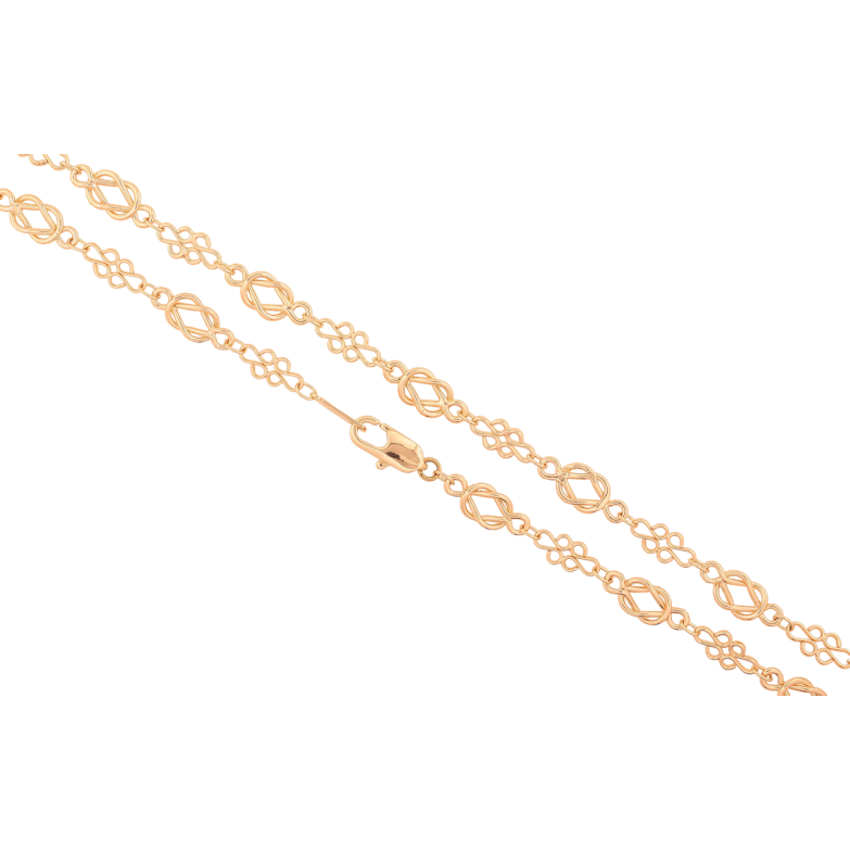 Цепочка Xuping M&L Цвет 18К Плетение Фантазийное длина 45см х 6-7мм фото №1