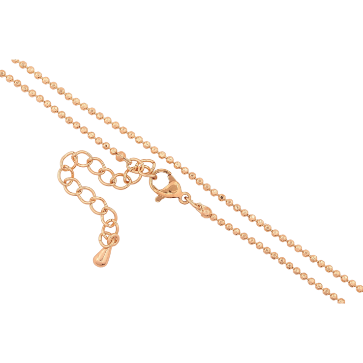 Цепочка Xuping M&L Цвет 18К Плетение Перлина длина 40-45см х 2мм фото №10