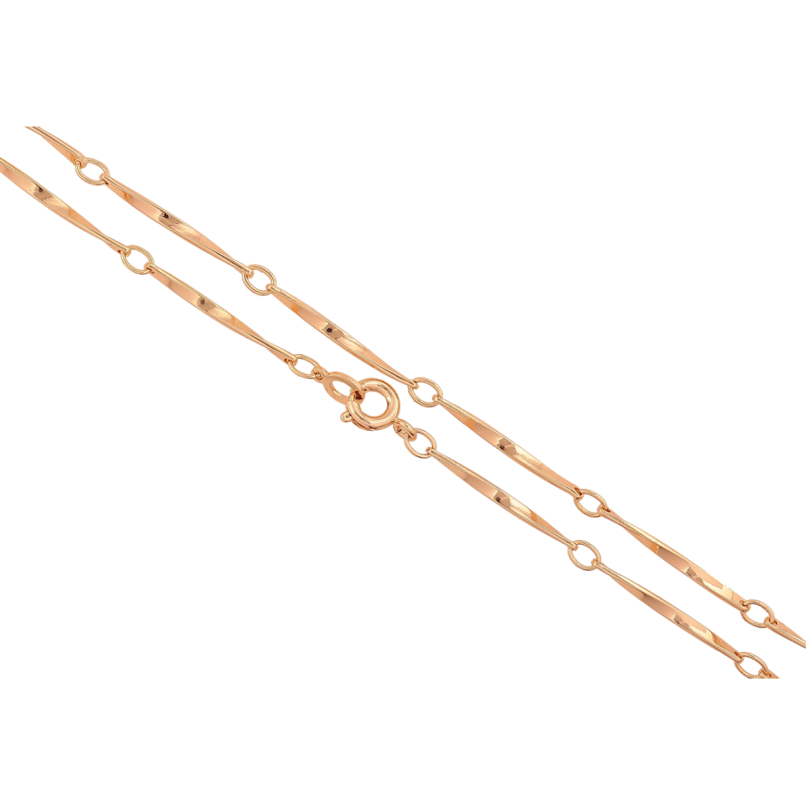 Цепочка Xuping M&L Цвет 18К Плетение Фантазийное длина 46см х 2мм фото №1