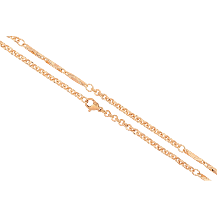 Цепочка Xuping M&L Цвет 18К Плетение Фантазийное длина 45см х 3-4мм фото №16 Цепочка Xuping M&L Цвет 18К Плетение Фантазийное длина 45см х 3-4мм фото №16