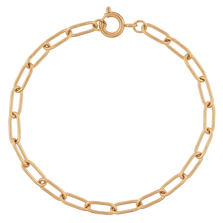 Браслет Xuping ТТМ Stainless Steel цвет 14К Цепочка Якорная длинна 19см х 4мм фото №20