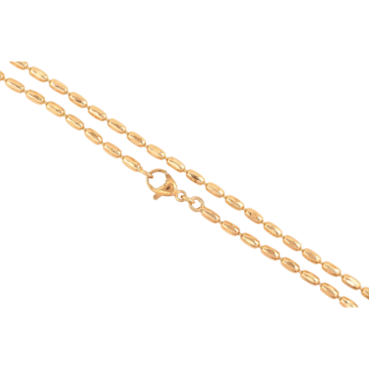 Ланцюжок Xuping Позолота 18K «Плетіння Перлина» довжина 45см х 2.5мм фото №22