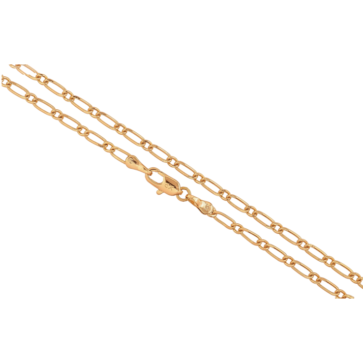 Ланцюжок Xuping Позолота 18K «Плетіння Фантазійне» довжина 45см х 3мм фото №10