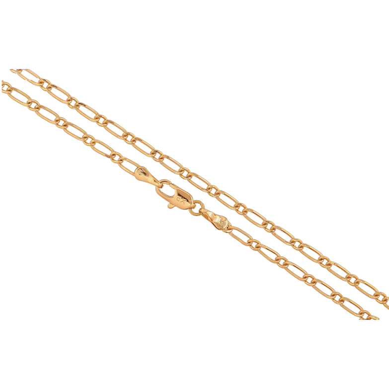 Ланцюжок Xuping Позолота 18K «Плетіння Фантазійне» довжина 45см х 3мм фото №20