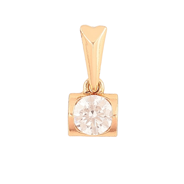 Кулон Xuping Позолота 18K «Кристал» для ланцюжка до 3мм фото №11