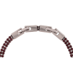Браслет Xuping Родій «Подвійна доріжка бордових кристалів» довжина з доп. замком 17,19см х 4мм фото №2