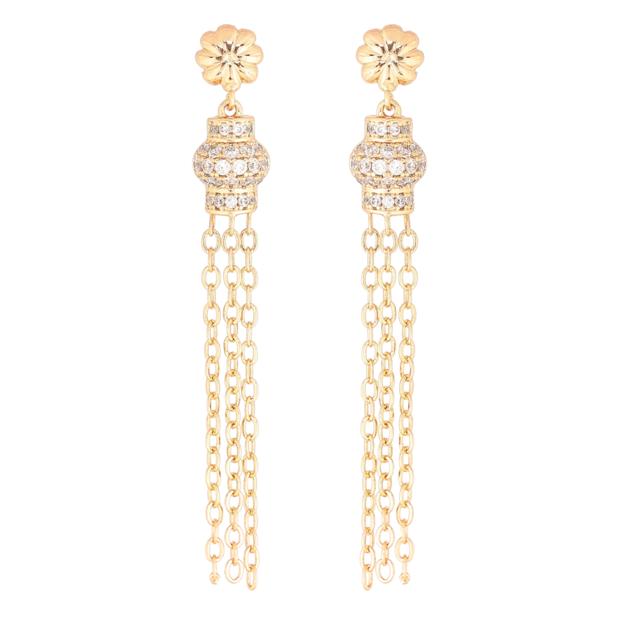 Серьги Xuping Позолота 18K пусеты Декоративные подвески фото №1