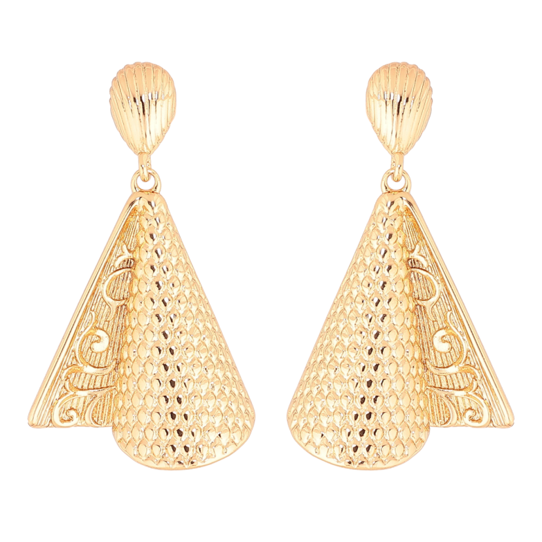 Сережки Xuping Позолота 18K пусети «Декоративні підвіски» фото №1 Сережки Xuping Позолота 18K пусети «Декоративні підвіски» фото №1