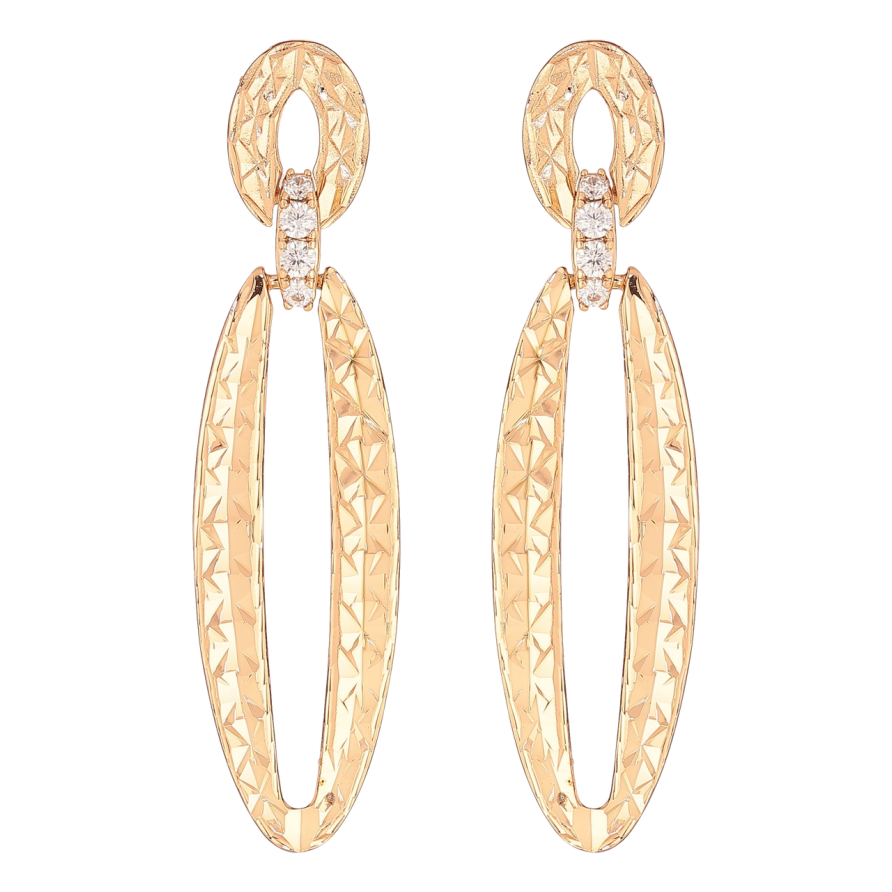 Серьги Xuping Позолота 18K пусеты Декоративные подвески фото №1