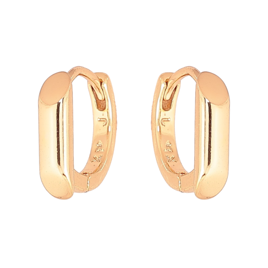 Серьги Xuping Позолота 18K колечки Декоративные фото №1 Серьги Xuping Позолота 18K колечки Декоративные фото №1