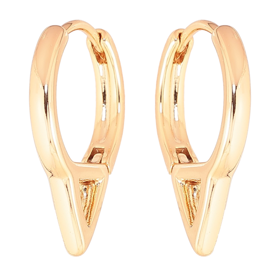 Серьги Xuping Позолота 18K колечки Декоративные фото №1 Серьги Xuping Позолота 18K колечки Декоративные фото №1