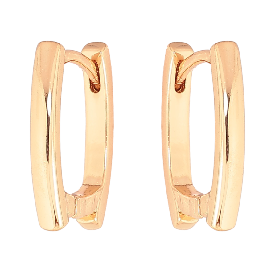 Серьги Xuping Позолота 18K колечки Декоративные фото №1