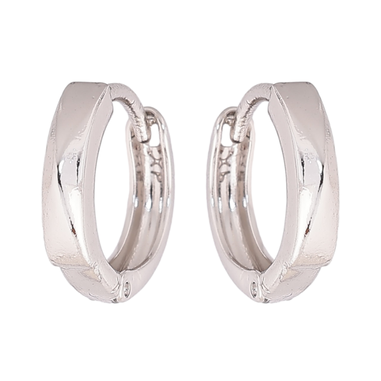 Серьги Xuping Родий колечки Декоративный узор фото №1