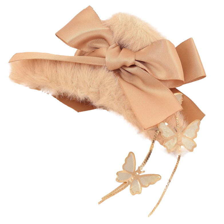 Краб пластиковый Меховой краб с бантом, подвески съёмные длина 11.5см фото №15