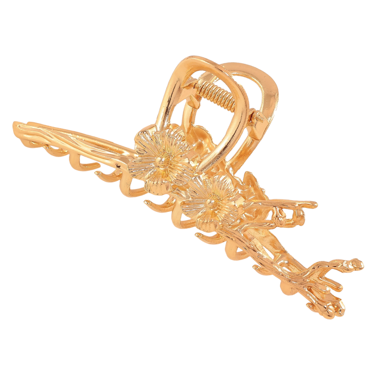 Краб металевий «Квітковий візерунок» довжина 11см фото №6