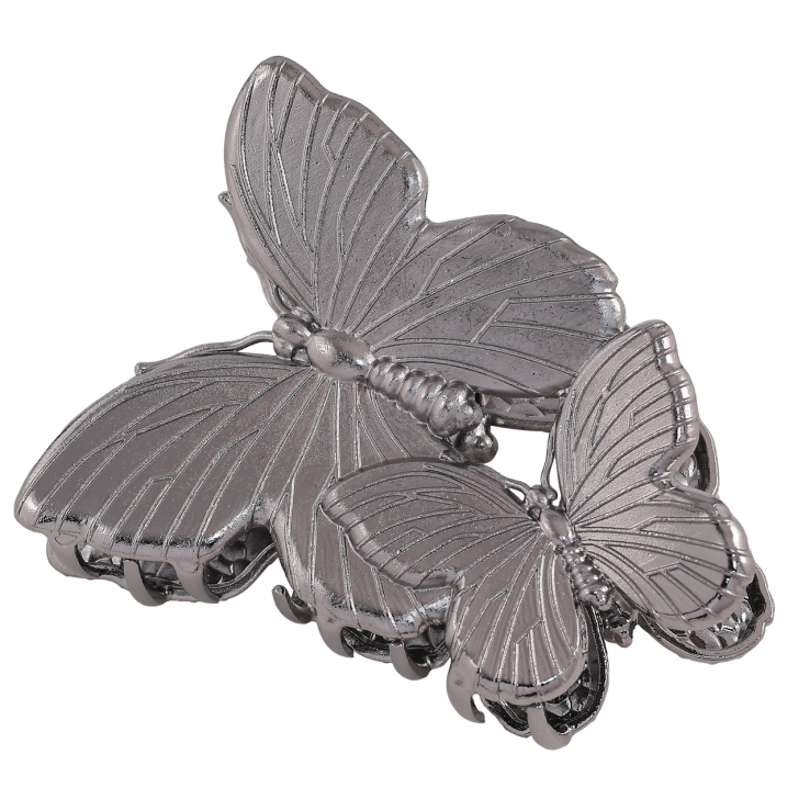 Краб металевий «Метелики» довжина 8.5см фото №12 Краб металевий «Метелики» довжина 8.5см фото №12