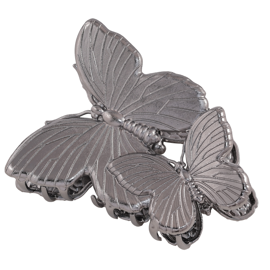 Краб металевий «Метелики» довжина 8.5см фото №1