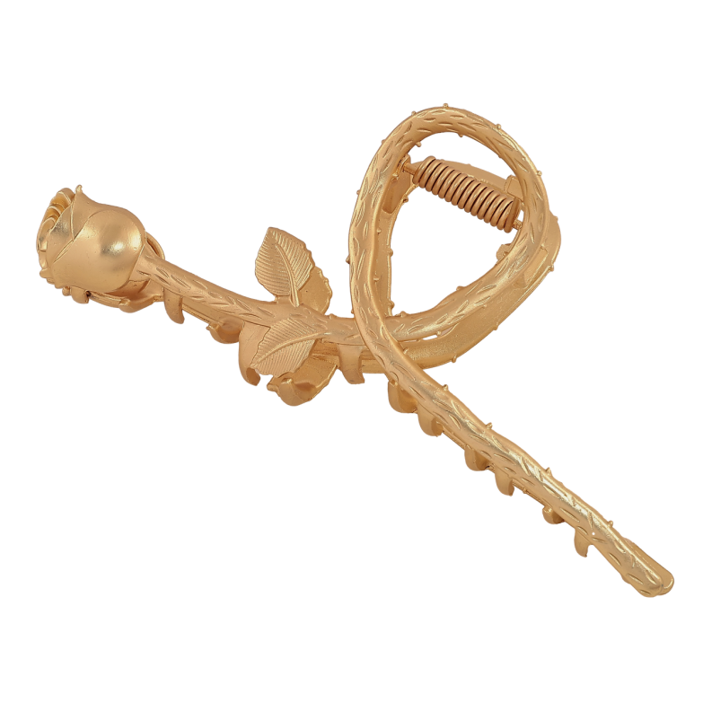 Краб металевий «Троянда» довжина 11см фото №1