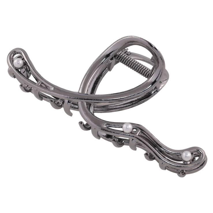 Краб металевий «Петелька з перлинами» довжина 11.5см фото №25 Краб металевий «Петелька з перлинами» довжина 11.5см фото №25