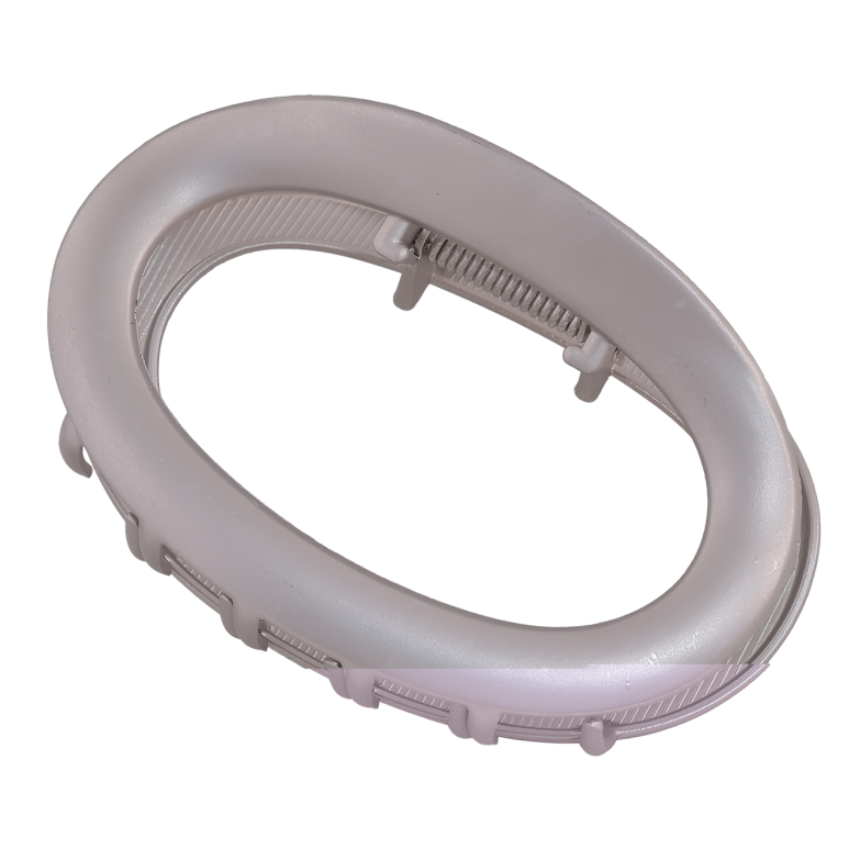 Краб металевий «Овал, матове покриття» довжина 9см фото №2 Краб металевий «Овал, матове покриття» довжина 9см фото №2