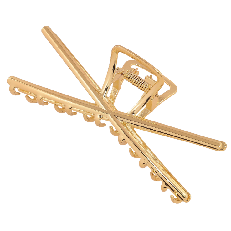 Краб металевий «Схрещені лінії» довжина 10см фото №16