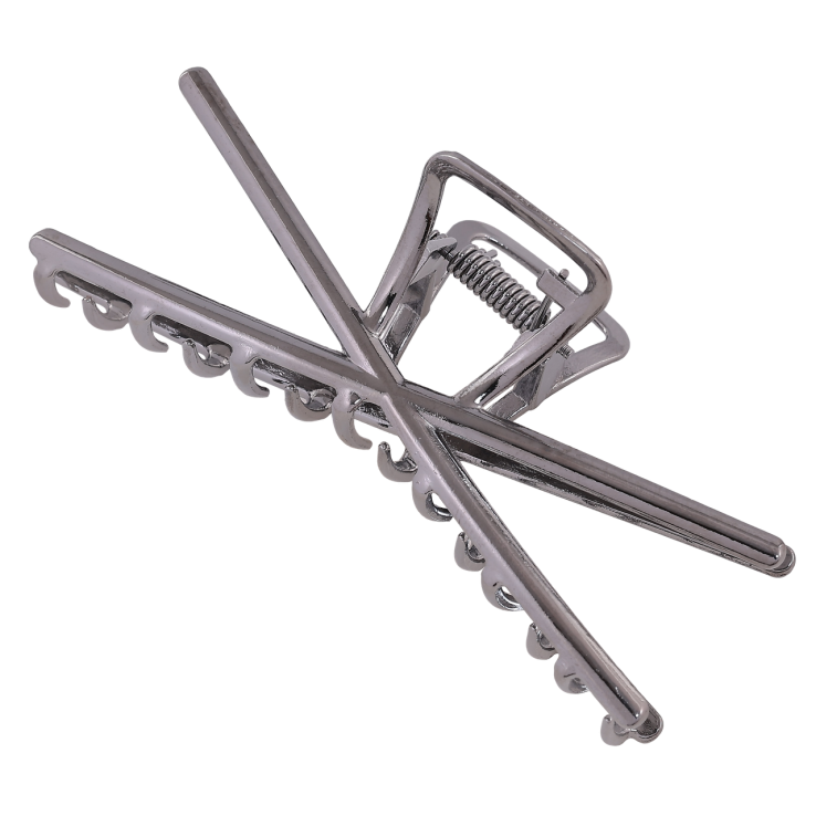 Краб металевий «Схрещені лінії» довжина 10см фото №14