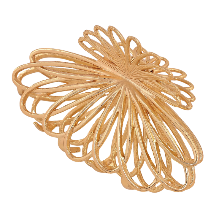 Краб металевий «Квітка» довжина 8,5см фото №15